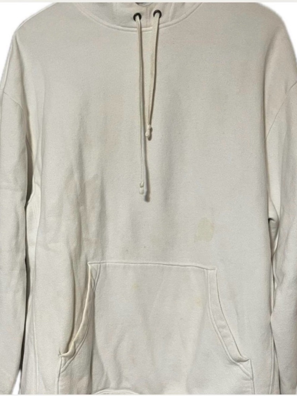 Finish Line Men's Off-White Hoodie Pullover